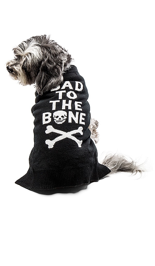 360CASHMERE Bad To The Bone Dog Sweater 