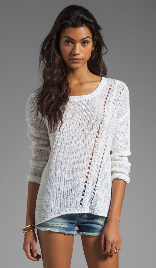 Pasha Linen Tape Sweater