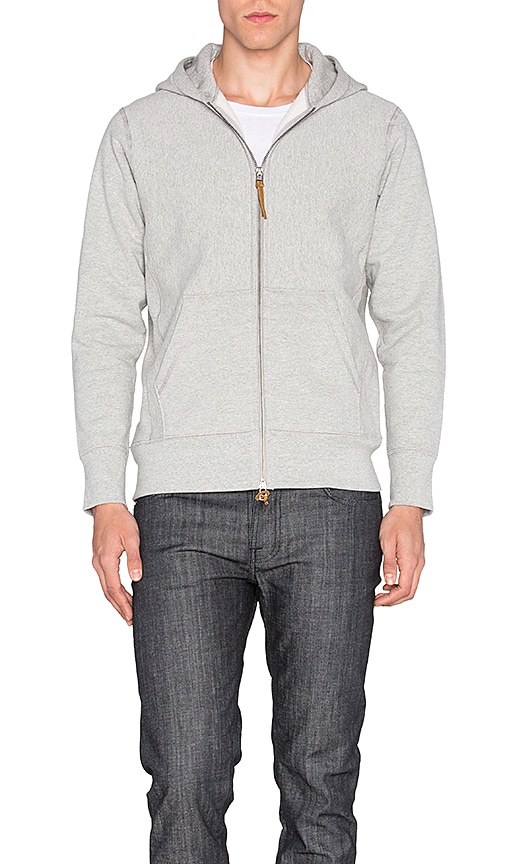 3sixteen Heavyweight Hoody in Grey