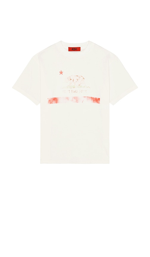 Cali Tee in White. Size XL/1X - 424 - Modalova