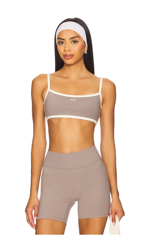 The Micro Bra in Grey,Taupe. - size XS (also in L, M, S, XL)