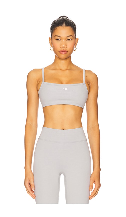 437 The Micro Sports Bra In Gray