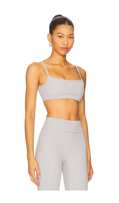 437 The Micro Sports Bra In Gray