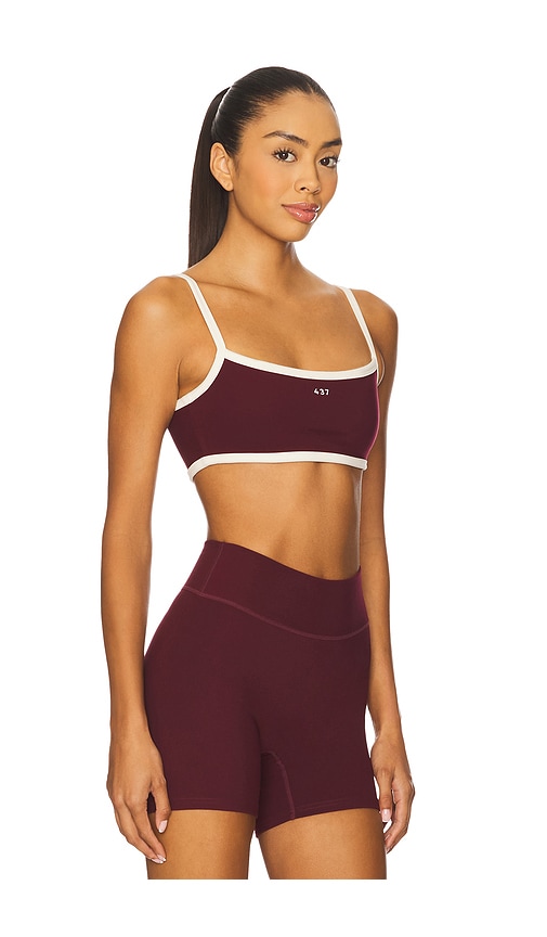 437 The Micro Sports Bra In Purple