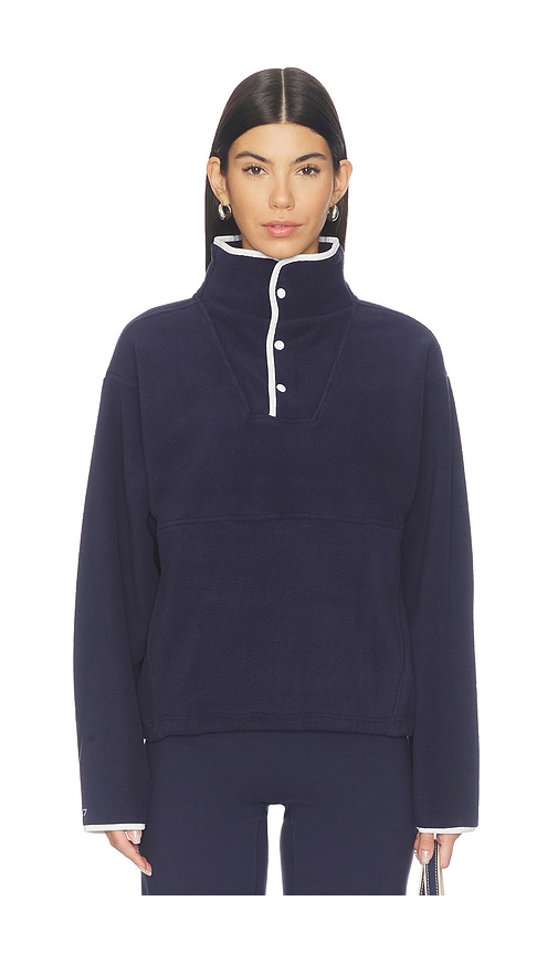 The Teddy Pullover by 437 Activewear in Navy