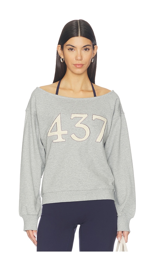 The Studio Sweatshirt by 437 Activewear in Heritage Grey