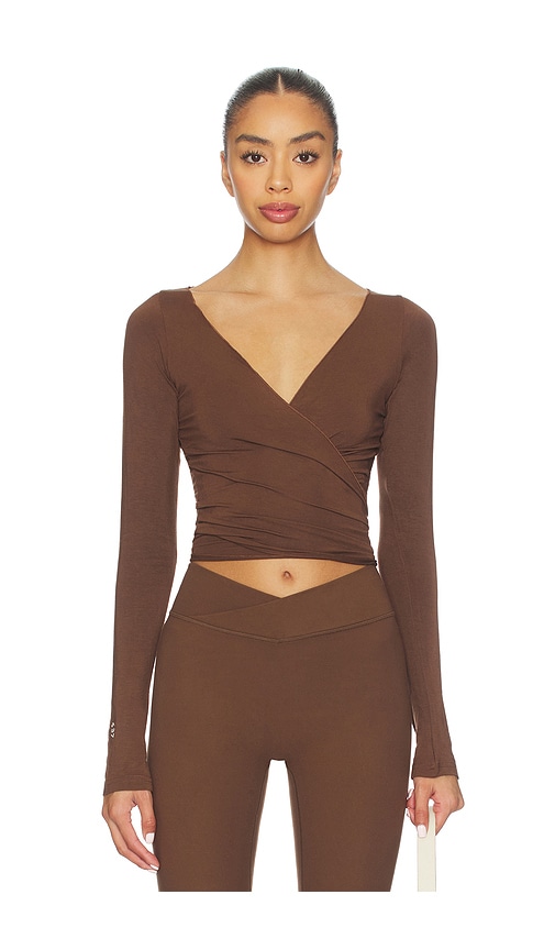 437 The Ballet Wrap In Brown