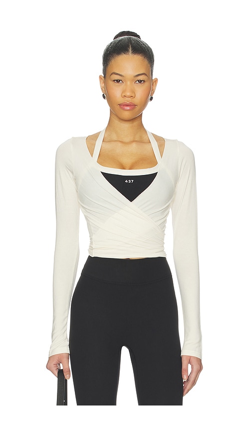 437 The Ballet Wrap In White