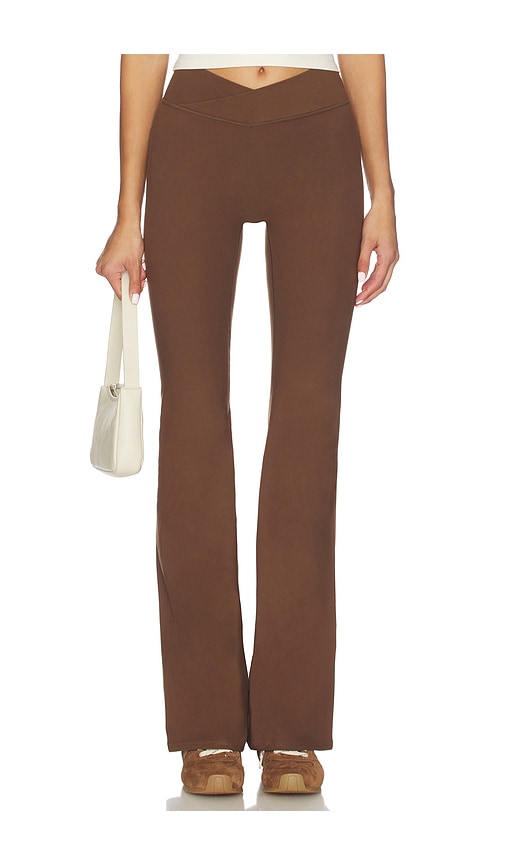 437 The V Flare Pants In Brown