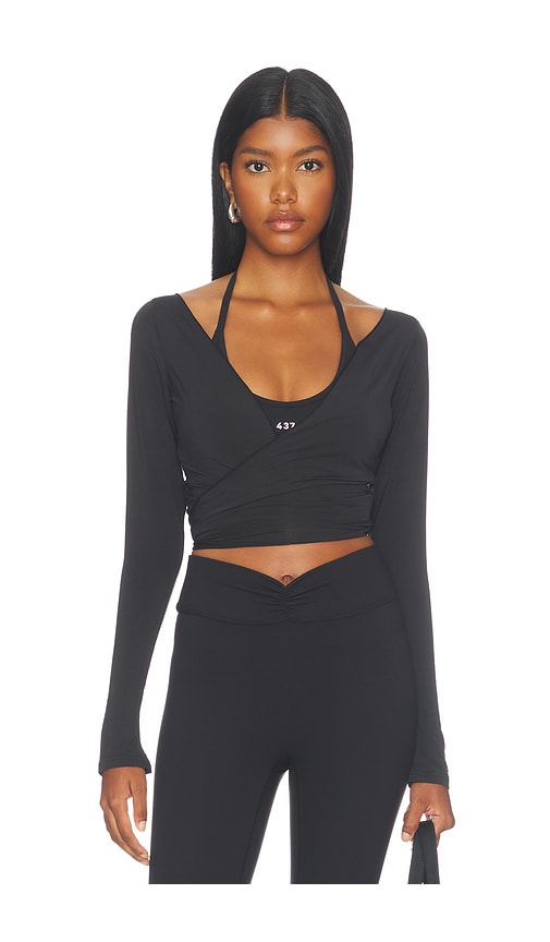 The Ballet Wrap Top