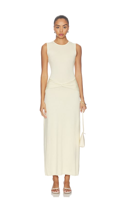 4th & Reckless Kal Knit Dress in Lemon. - size S (also in XS, M, L, XL)