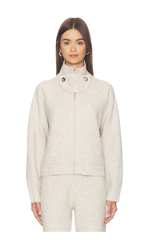 4th & Reckless Madeleine Sweater Knit Top In Cream
