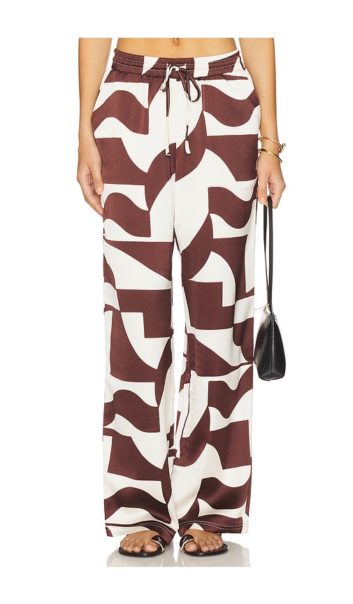 Bradie Printed Trouser in . Size M, S - 4th & Reckless - Modalova
