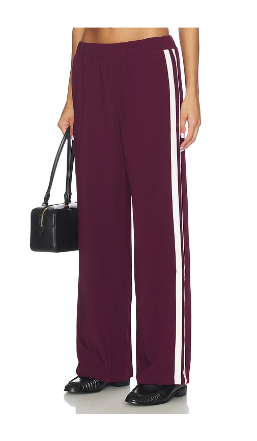 4th & Reckless Tammy Tailored Trouser In Burgundy