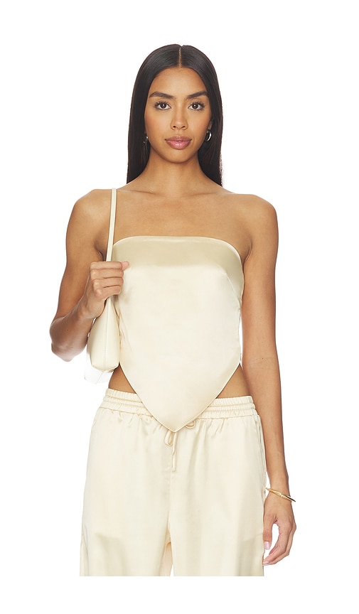 Bradie Satin Scarf Top