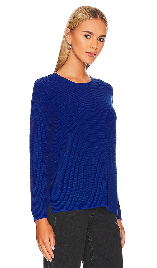 Shop 525 Emma Pullover In Blue Jeans