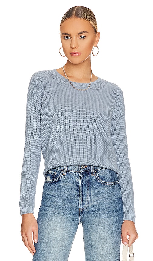 525 Emma Pullover in Baby Blue