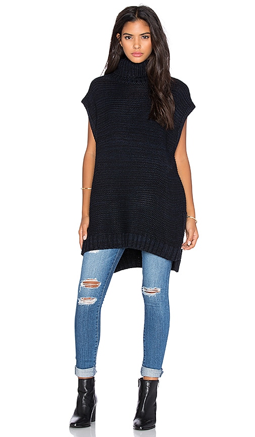 Hi Lo Poncho Top
