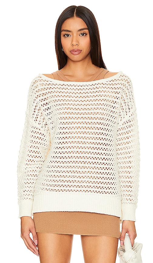 Shop 525 Cindy Pullover In White