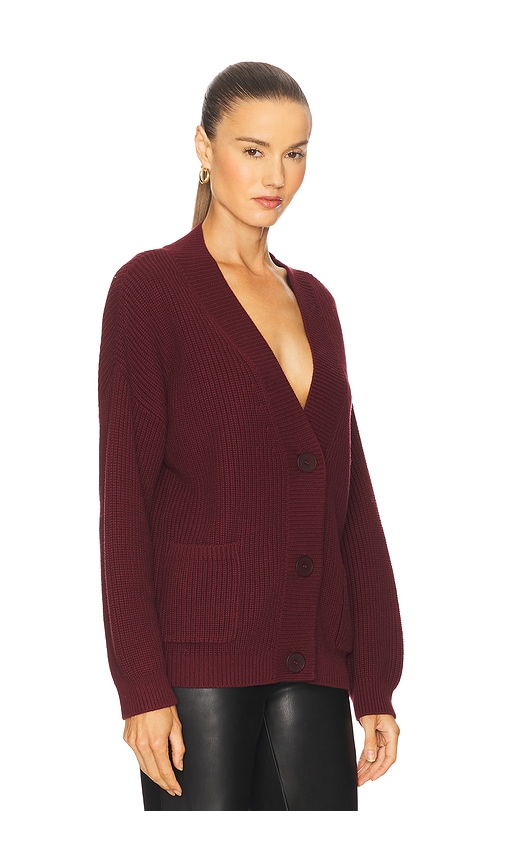 525 Celeste Cardigan In Red