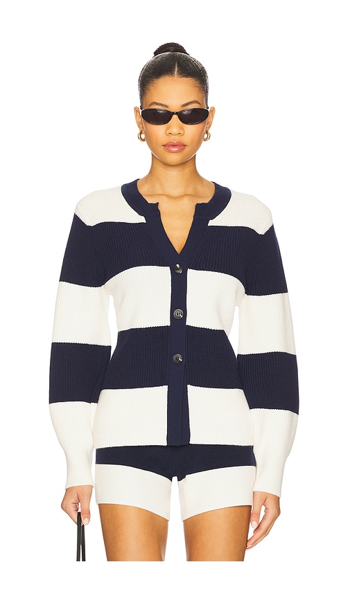 525 America Lottie Rugby Cardigan