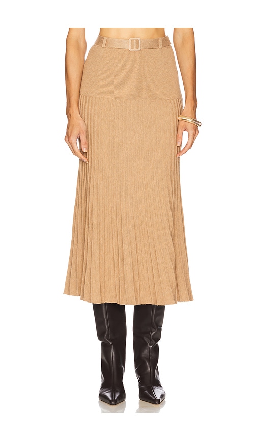 525 America Rory Pleated Midi Skirt