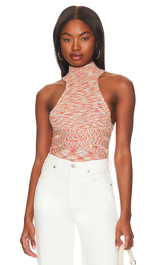 tomoworks　REVOLVE 525 Ottoman Halter Tank in Flash Multi | REVOLVE