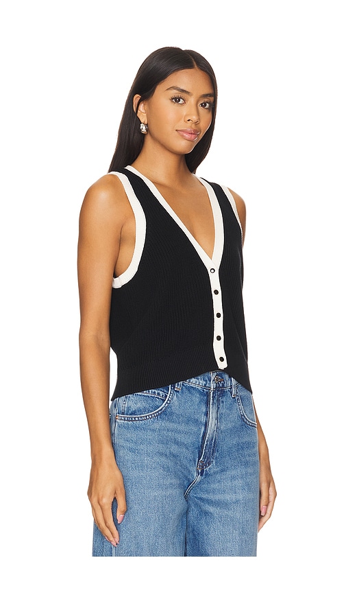 CLAUDIA BUTTON SHAKER VEST