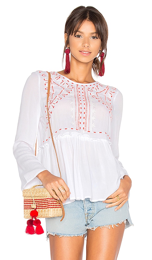 Embroidered Top