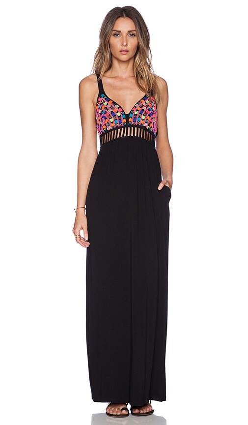 Ganges Beaded Ladder Maxi Dress