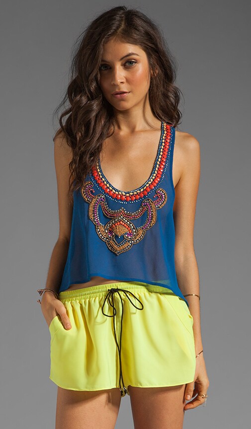 Nuri Beaded Crop Top
