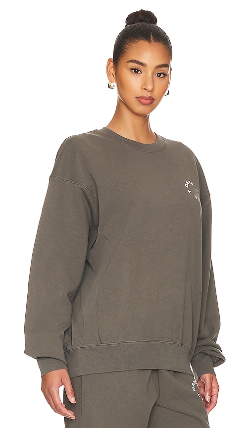 Shop 7 Days Active Monday Sweatshirt In Beluga Grey