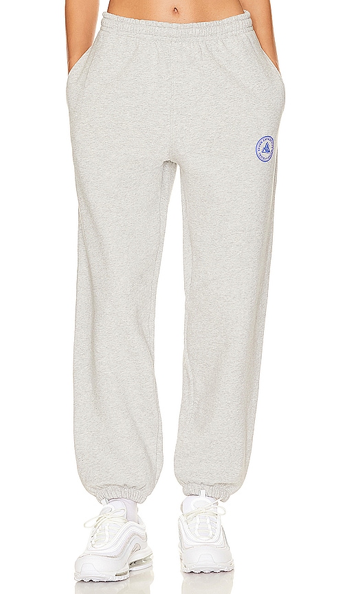 7 Days Active Organic Sweat Trousers In 麻灰色