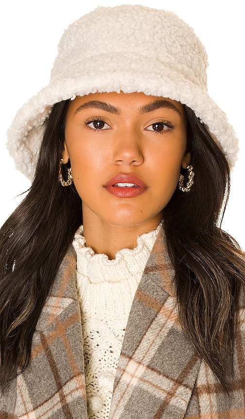 8 Other Reasons Sherpa Bucket Hat in Ivory | REVOLVE