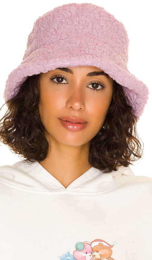 women's sherpa bucket hat