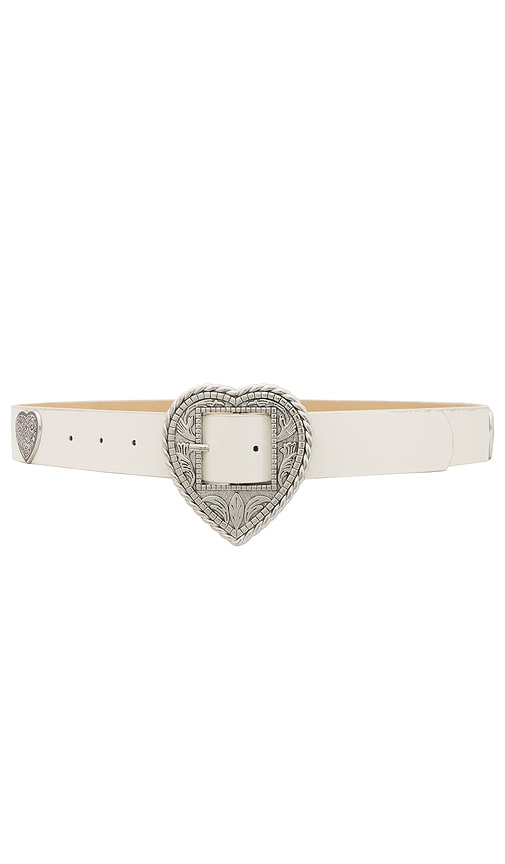 Shop 8 Other Reasons Western Heart Belt In 白色