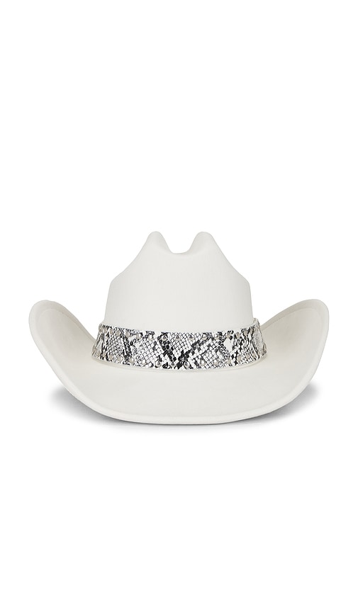 Rancher Cowboy Hat in White.