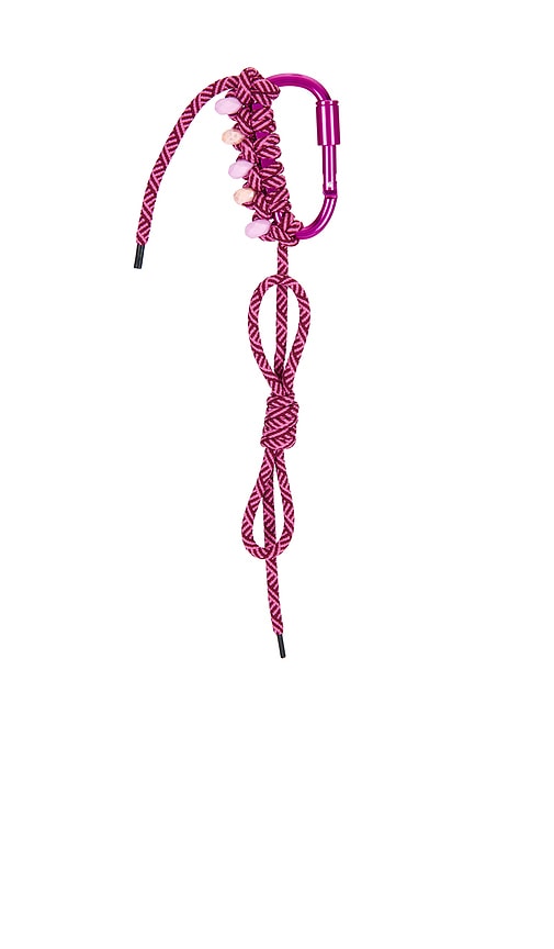 8 Other Reasons Carabiner Bag Charm In Pink