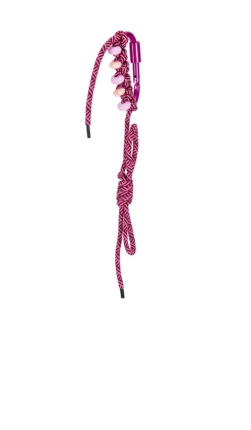 8 Other Reasons Carabiner Bag Charm In Pink