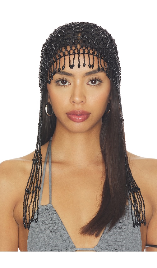 Dome-shape Beaded Headpiece