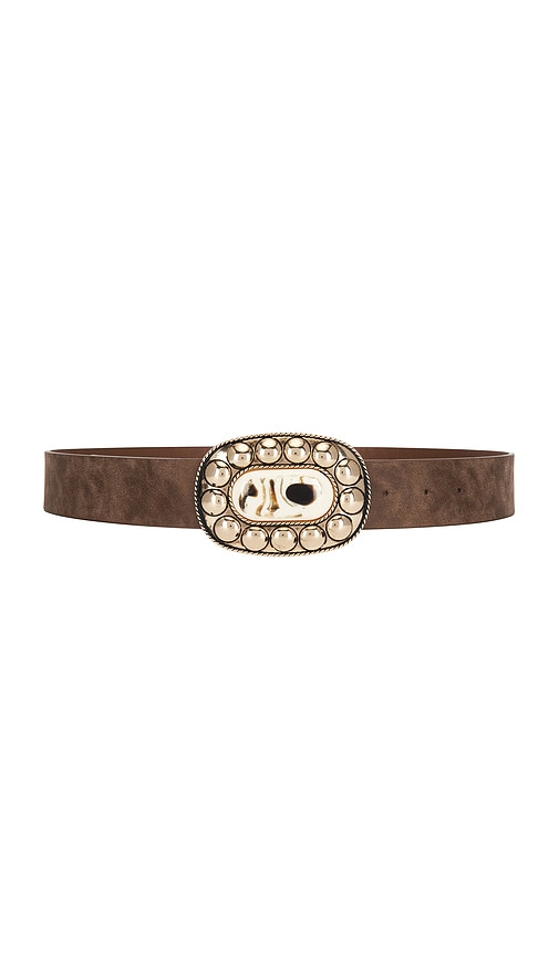 Faux Nappa Belt