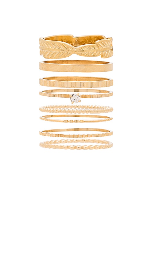 Lucky 8 Ring Set