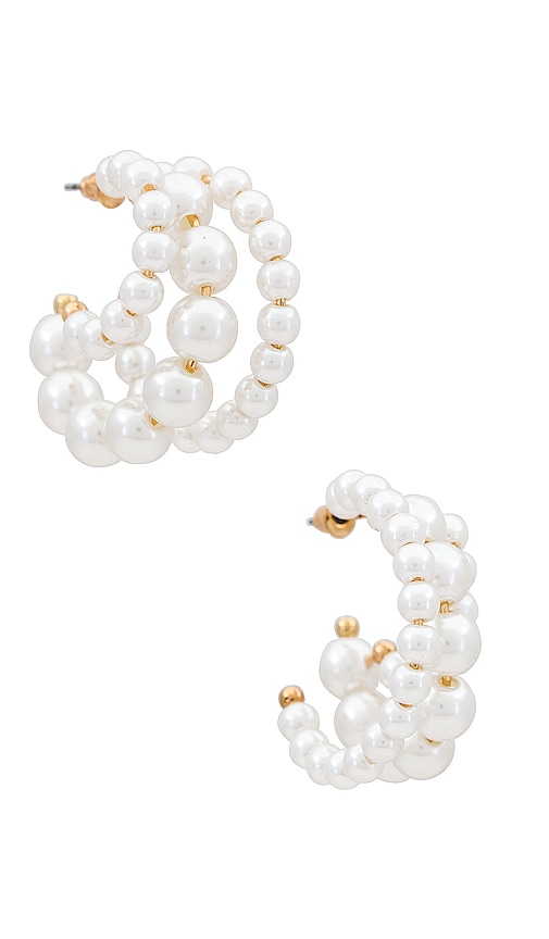 8 Other Reasons Bloomin Pearl Earrings in Gold