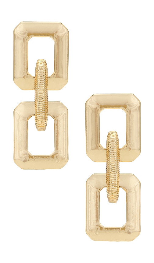 8 Other Reasons Main Frame Earrings In Gold