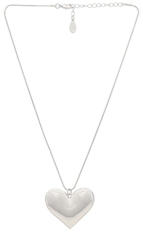 8 Other Reasons Easy Lovin Necklace In Metallic Silver