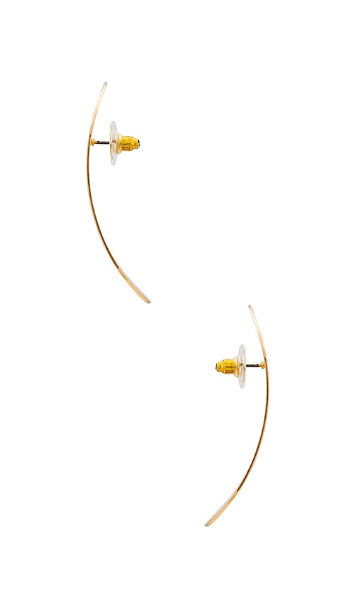 Shop 8 Other Reasons Plated Earrings In Metallic Gold