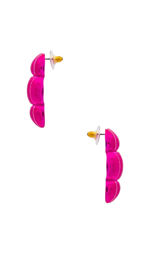 Shop 8 Other Reasons 80's Earrings In Fuchsia