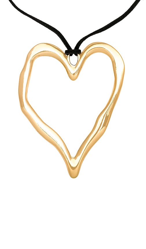 Shop 8 Other Reasons Love Pendant Necklace In Metallic Gold