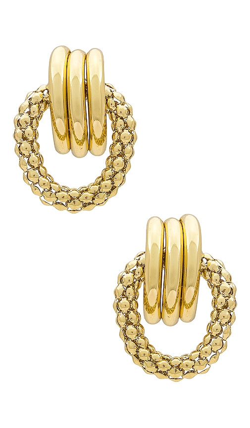 8 Other Reasons Romance Hoops In Metallic Gold