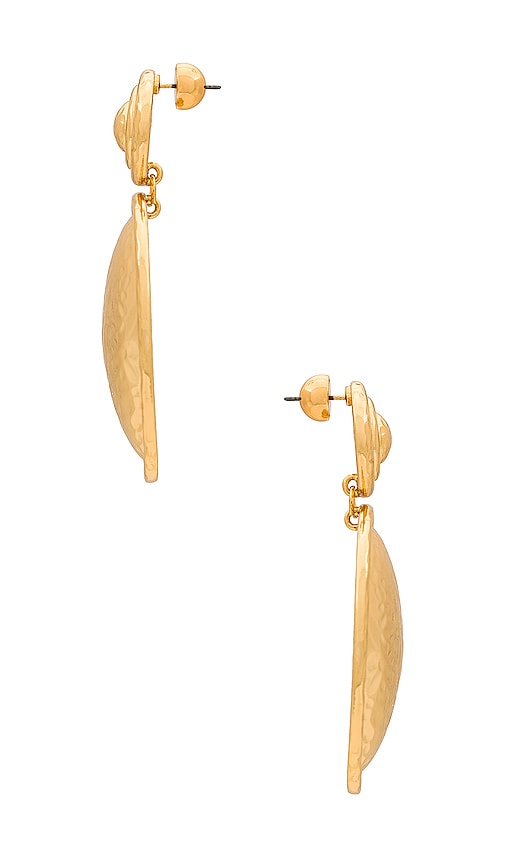 Shop 8 Other Reasons Panning For Gold Earrings In Metallic Gold